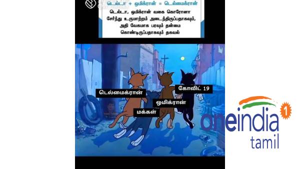 Viral memes collection on Omicron and delmicron