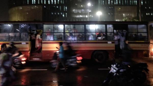 எம்.ஆர்.சி. நகரில் 18 செ.மீ மழை 