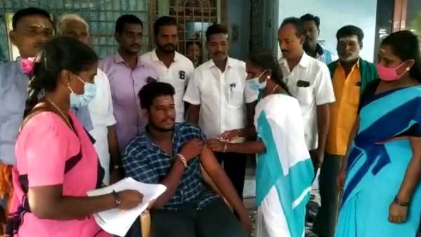 100 சதவீதம் தடுப்பூசி 
