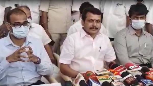  அமைச்சர் செந்தில் பாலாஜி
