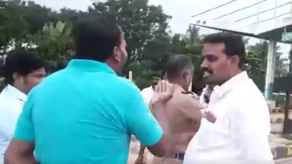 பாஜகவினர் வாக்குவாதம்