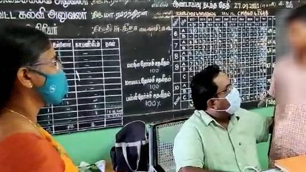  பள்ளிக் கல்வி அலுவலர் விசாரணை 