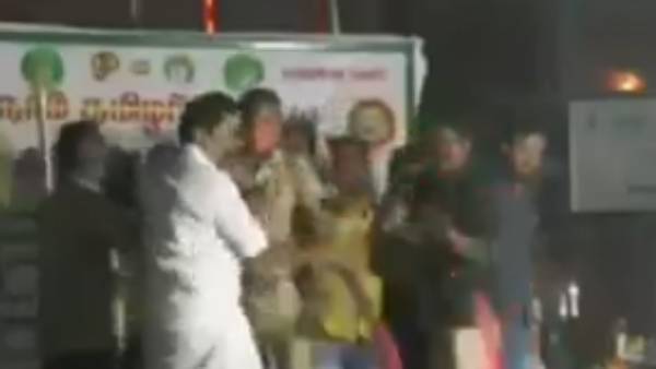  சேர், மைக்குகள் பறந்தன