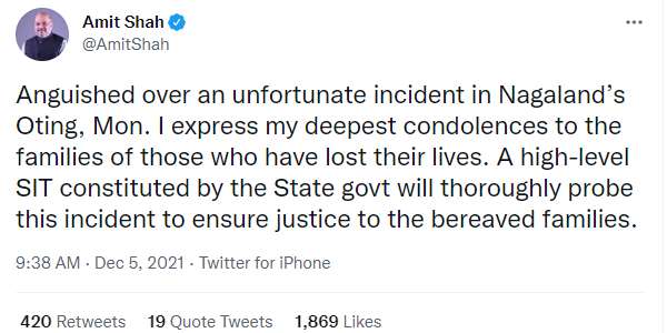 விசாரணைக்கு உத்தரவு- அமித்ஷா 