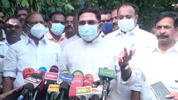 டிடிவி தினகரன் பேட்டி டிடிவி தினகரன் பேட்டி