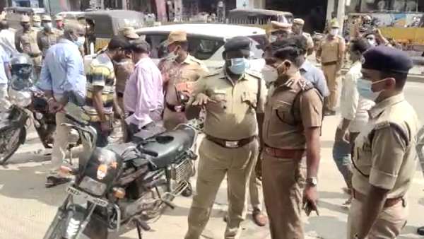 உயரதிகாரிகள் நேரில் ஆய்வு 