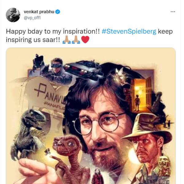 வெங்கட் பிரபு கூறிய பிறந்தநாள் வாழ்த்துக்கள் வெங்கட் பிரபு கூறிய பிறந்தநாள் வாழ்த்துக்கள்