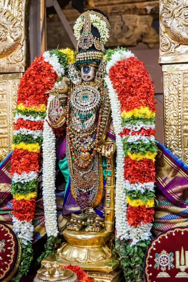 அருள்பாலித்த நம்பெருமாள் அருள்பாலித்த நம்பெருமாள்