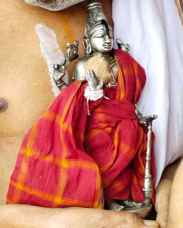 துளசி மாலை அணிந்த நம்பெருமாள் 