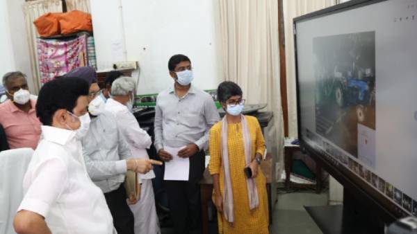  பணிகளை முடுக்கி விட்டார் 