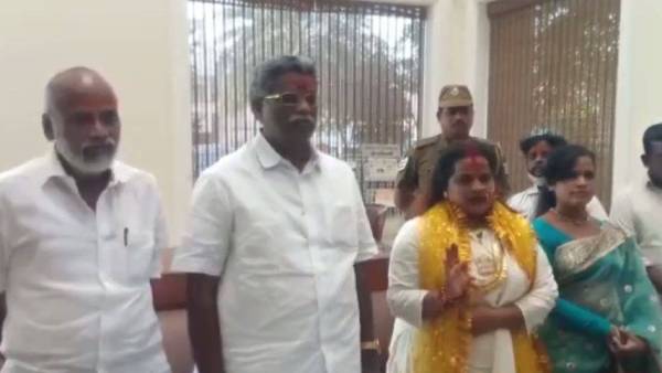 திருவண்ணாமலையில் ஸ்ரீபவித்ரா 