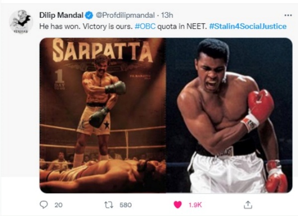 வடஇந்தியா ஸ்டாலின் பாராட்டு 