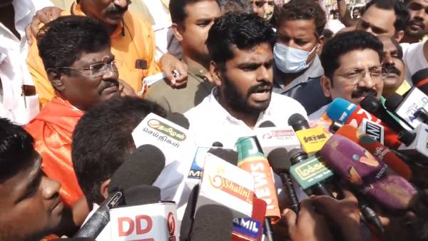 அண்ணாமலை பதிலடி 