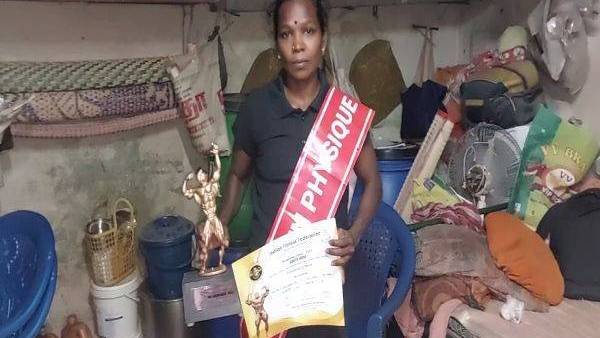 பாடிபில்டிங்கில் சாதனை 