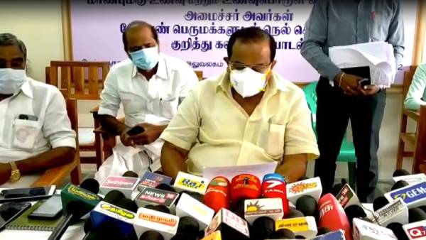 அமைச்சர் சக்கரபாணி 