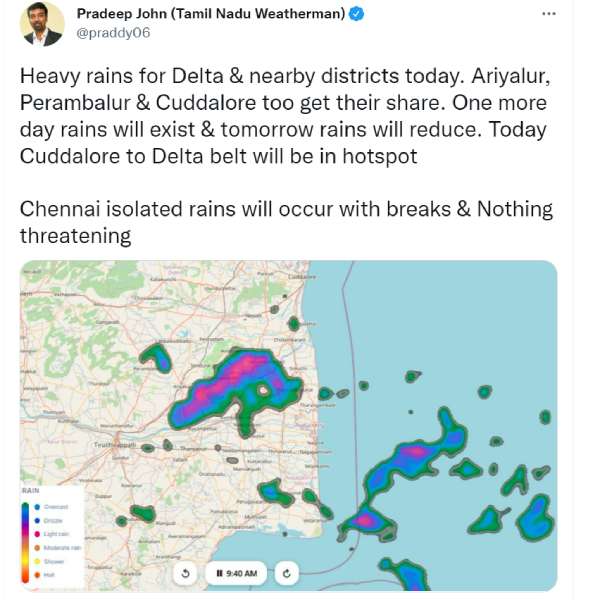 தமிழ்நாடு வெதர்மேன் பிரதீப் ஜான் தமிழ்நாடு வெதர்மேன் பிரதீப் ஜான்
