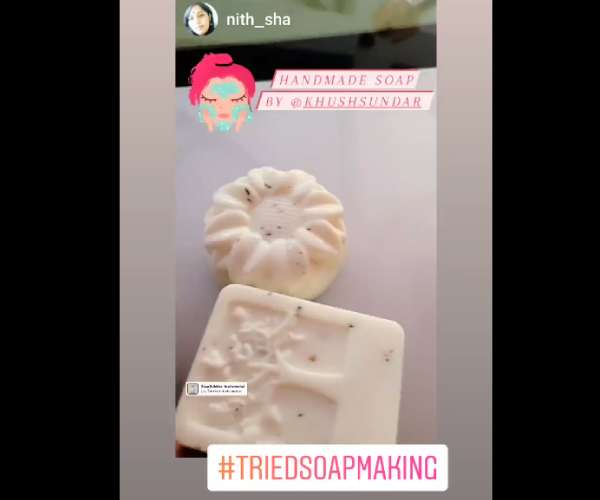 கைகளால் செய்யப்பட்ட சோப்பு கைகளால் செய்யப்பட்ட சோப்பு