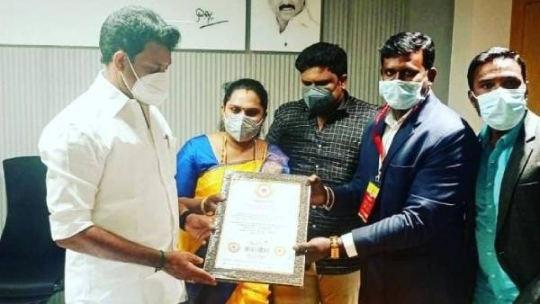 employment camp for 44 days to mark the birthday of Udhayanidhi set a Nobel World Record employment camp for 44 days to mark the birthday of Udhayanidhi set a Nobel World Record