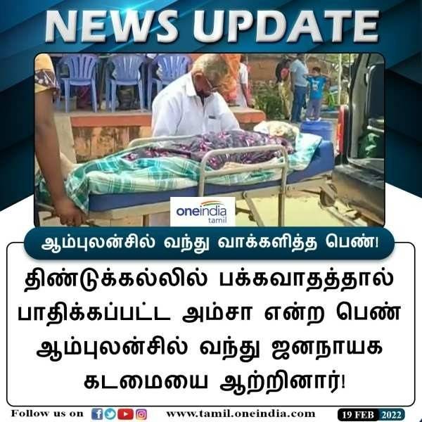 விமானத்தில் பறந்து வந்த வாக்காளர் 