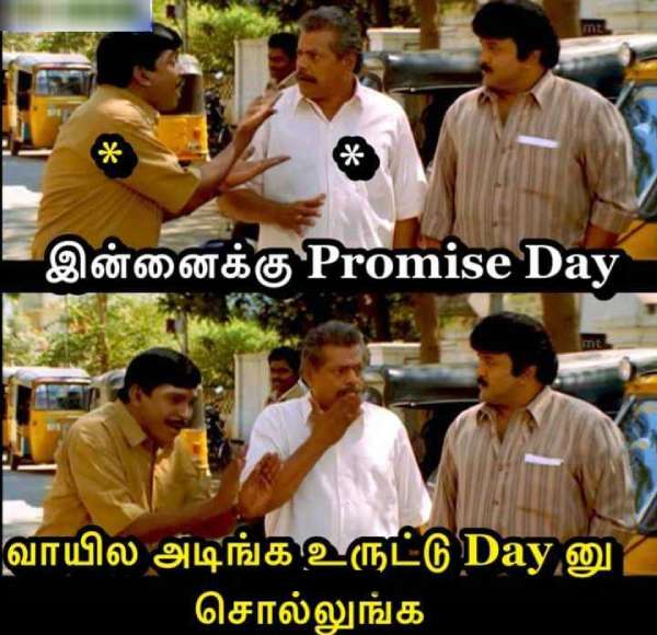 Funny memes collection on Promise day 13-02-2022