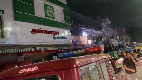 A Race car hits on transformer and a super market leads one injured 