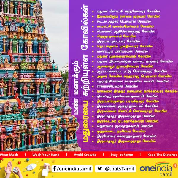  Ancient city Madurai Most famous temples 