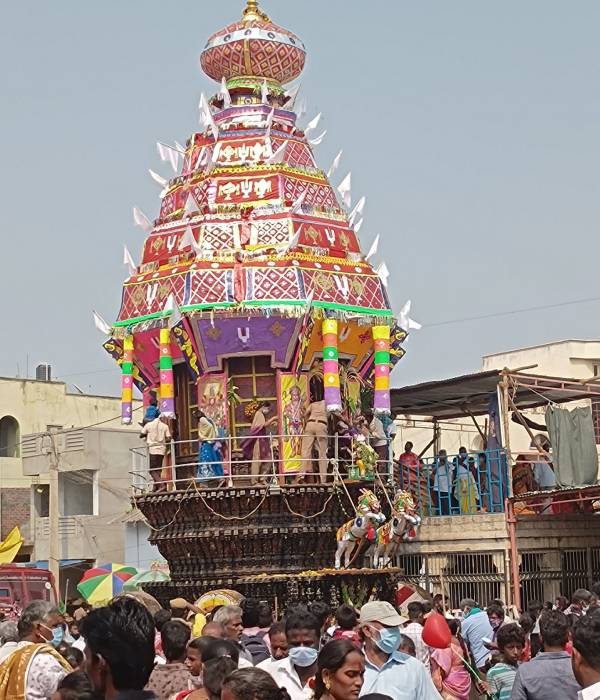 Coimbatore Karamadai Sri Ranganatha Perumal Masi month Car festival 
