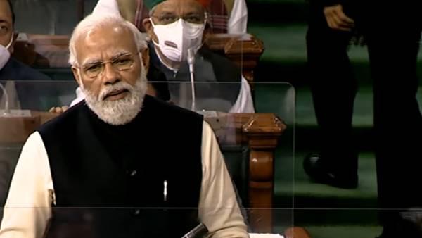 மக்களவையில் பிரதமர் பேச்சு மக்களவையில் பிரதமர் பேச்சு