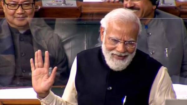 மக்களவையில் பிரதமர் பேச்சு மக்களவையில் பிரதமர் பேச்சு