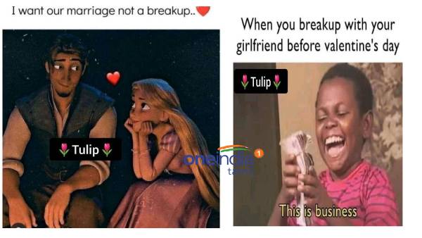  Funny memes collection on breakup day