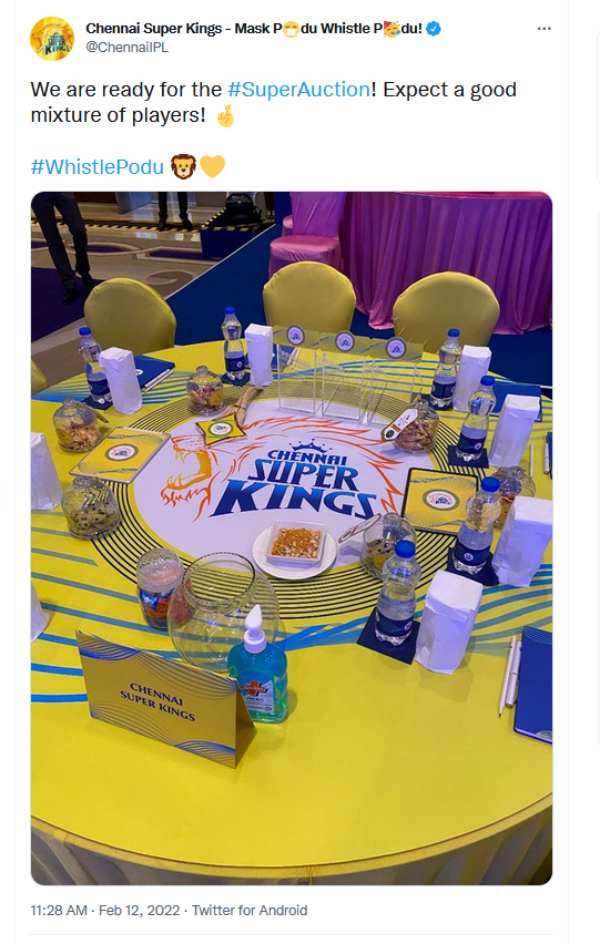  சென்னை சூப்பர் கிங்ஸ் 