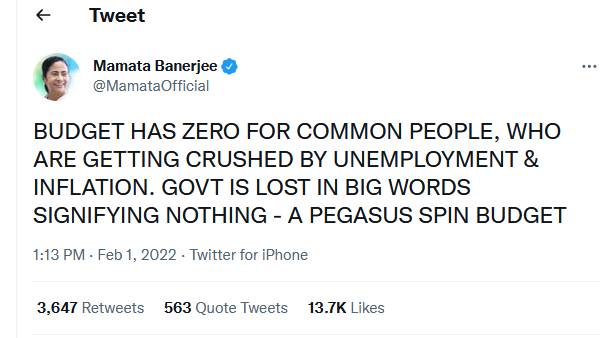 எதிர்கட்சிகள் விமர்சனம் 