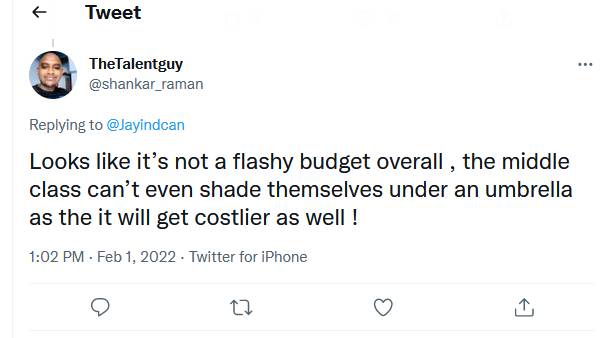 குடைக்கு கீழ் நிற்க முடியாத நிலை 