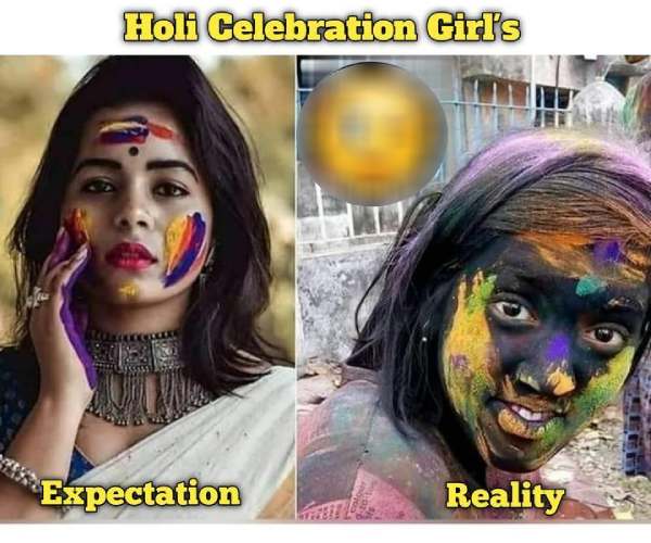 Funny memes collection on holi 13-03-2022