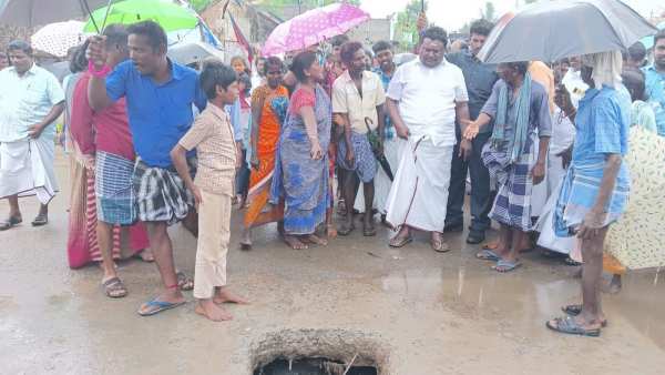 பரவலாக மழை 