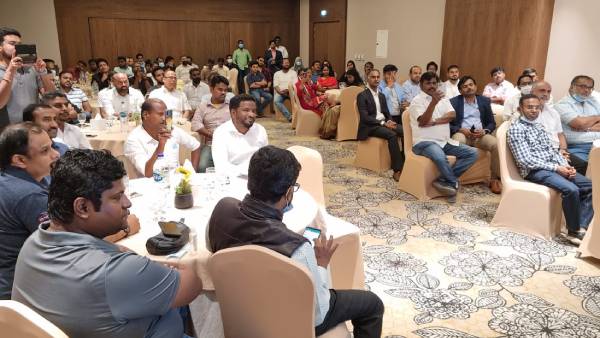 DMK NRI Wing preplan to welcome Chief Minister Stalin in Dubai 