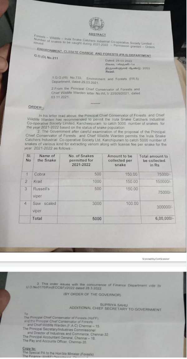 தமிழக அரசு அனுமதி 