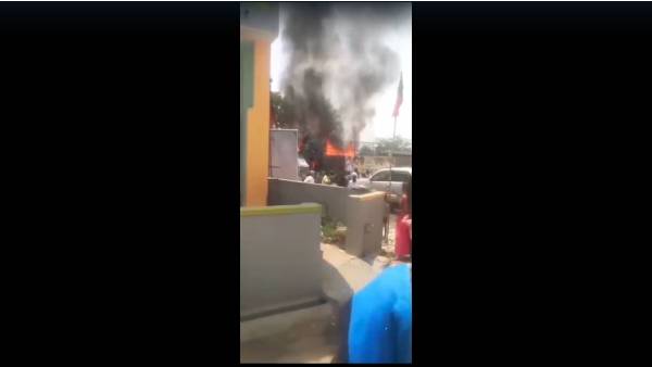 திடீர் தீ விபத்து 