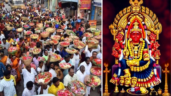 பூச்சொரிதல் விழா பூச்சொரிதல் விழா