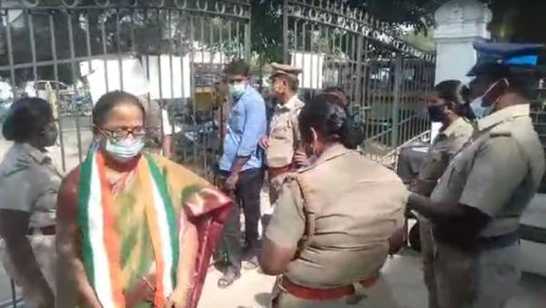 தேனியில் காங்கிரஸ் கட்சி 