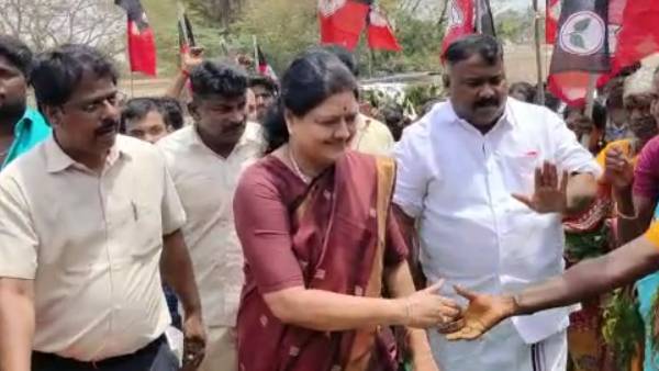 தீவிர அரசியலில் சசிகலா 