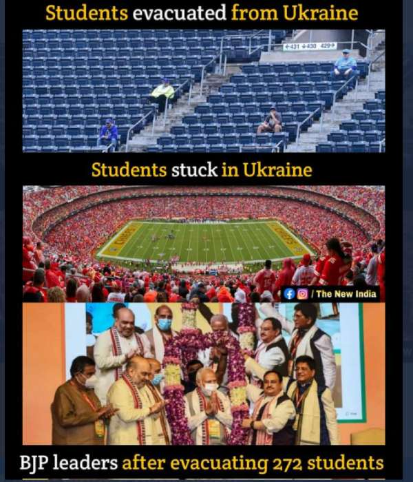 உக்ரைனில் சிக்கிய இந்தியர்கள் 