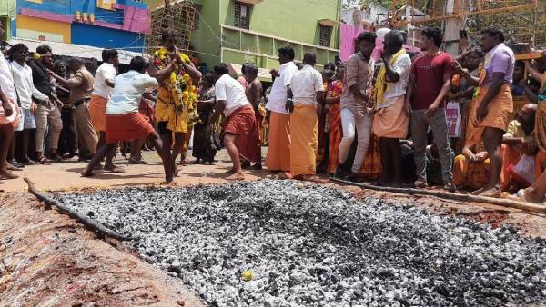 Kambam KK Patti Karumariamman Festival in Theni District 