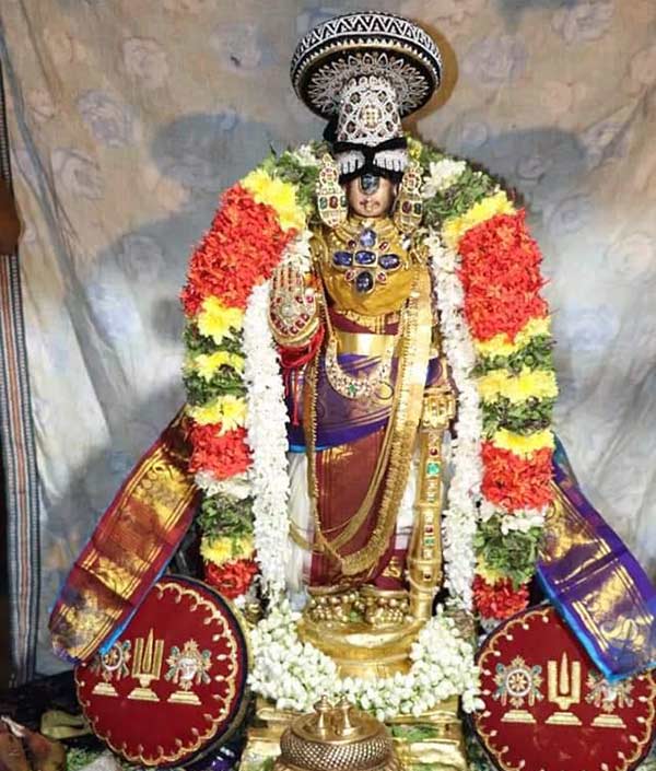 நம்பெருமாள் தாயார் சேர்த்தி சேவை 