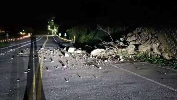 6.6 magnitude earthquake in south east Chinas Taiwan 
