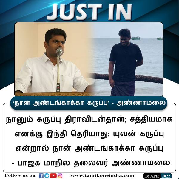 நான் அண்டங்காக்கா நிறம் 