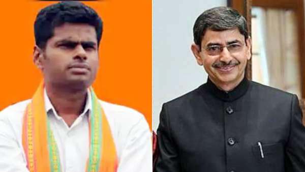 அண்ணாமலை - கவர்னர் ரவி அண்ணாமலை - கவர்னர் ரவி