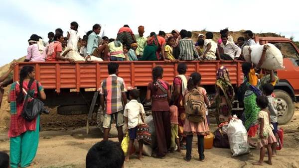 சொந்த ஊருக்கு அனுப்பி வைப்பு