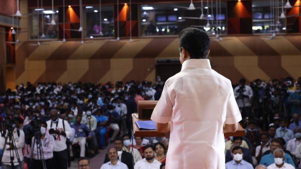 தமிழக முதல்வர் ஸ்டாலின் 