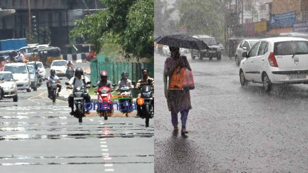 இடி மின்னலுடன் கனமழை 